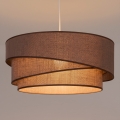 Brilagi - Suspension sur câble ARROW 1xE27/60W/230V Ø 45 cm marron