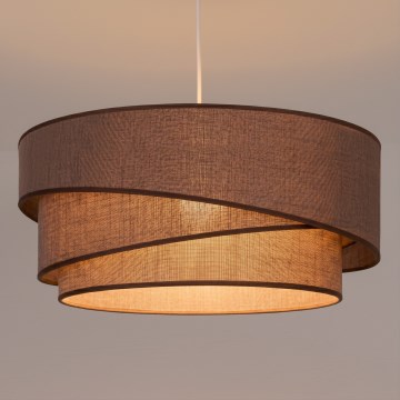 Brilagi - Suspension sur câble ARROW 1xE27/60W/230V Ø 45 cm marron