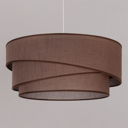 Brilagi - Suspension sur câble ARROW 1xE27/60W/230V Ø 45 cm marron