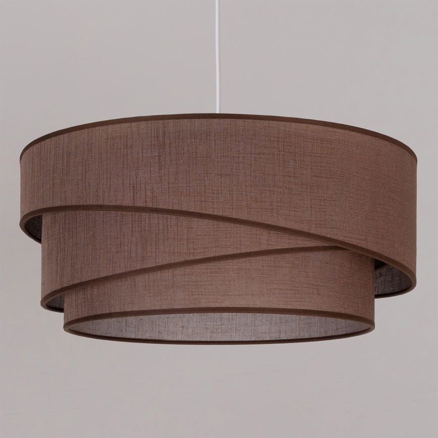 Brilagi - Suspension sur câble ARROW 1xE27/60W/230V Ø 45 cm marron