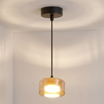 Brilagi - Suspension sur câble AURA LUX 1xGX53/30W/230V noir/doré