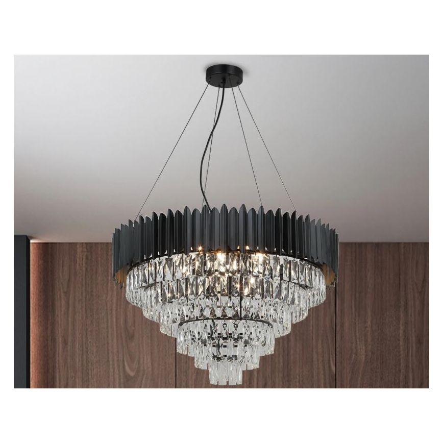 Brilagi - Suspension sur câble CARLOS 11xE14/40W/230V Ø 80 cm