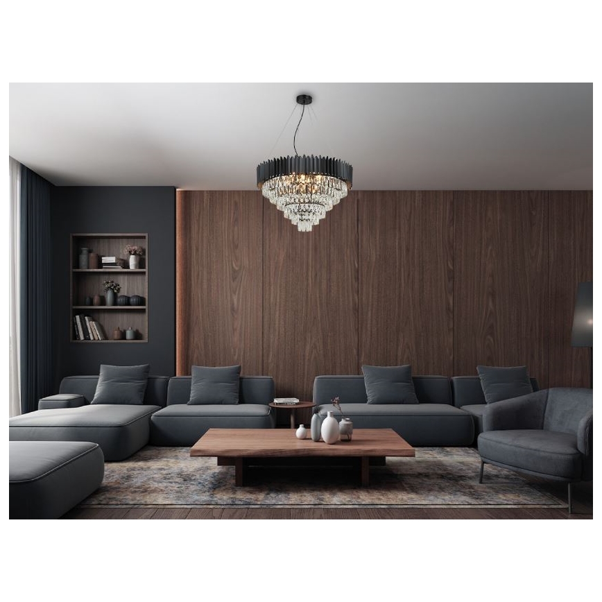 Brilagi - Suspension sur câble CARLOS 11xE14/40W/230V Ø 80 cm