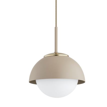 Brilagi - Suspension sur câble COSMO 1xE27/60W/230V, Ø 18 cm, beige/doré