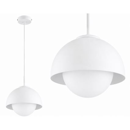 BRILAGI - Suspension sur câble COSMO 1xE27/60W/230V Ø 18 cm blanche