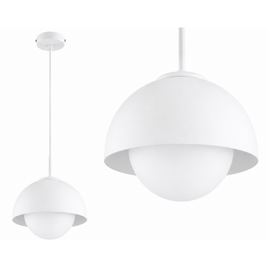 BRILAGI - Suspension sur câble COSMO 1xE27/60W/230V Ø 18 cm blanche
