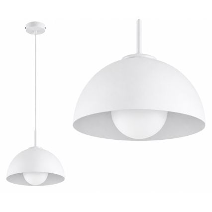 BRILAGI - Suspension sur câble COSMO 1xE27/60W/230V Ø 30 cm blanc/doré