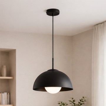 BRILAGI - Suspension sur câble COSMO 1xE27/60W/230V Ø 30 cm noire