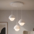 BRILAGI - Suspension sur câble COSMO 3xE27/60W/230V blanc/doré