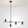 Brilagi - Suspension sur câble CRANE 4xGU10/30W/230V noire