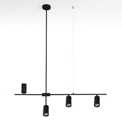 Brilagi - Suspension sur câble CRANE 4xGU10/30W/230V noire