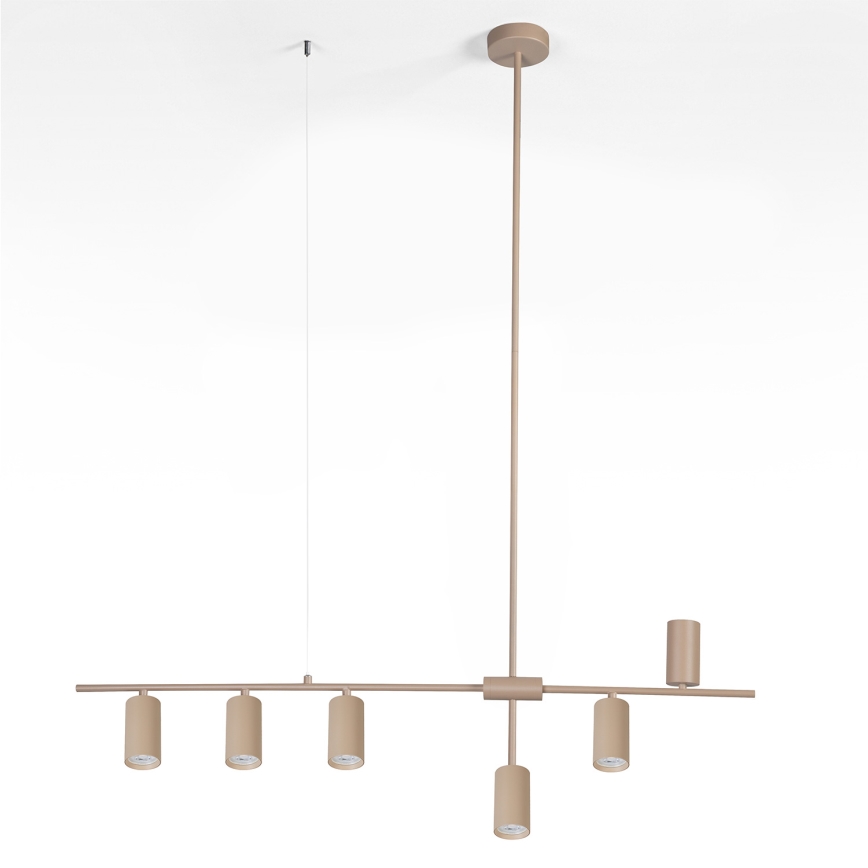 Brilagi - Suspension sur câble CRANE 6xGU10/30W/230V beige