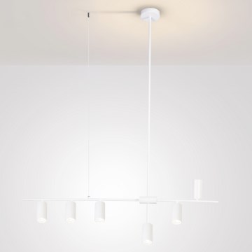 Brilagi - Suspension sur câble CRANE 6xGU10/30W/230V blanche