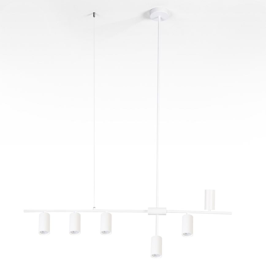 Brilagi - Suspension sur câble CRANE 6xGU10/30W/230V blanche