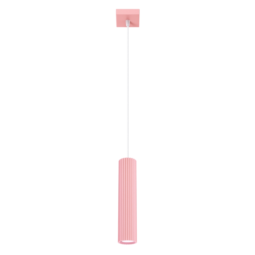 Brilagi - Suspension sur câble CRESTO 1xGU10/10W/230V rose