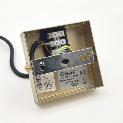 Brilagi - Suspension sur câble CRISPINA 1xGU10/10W/230V, finition dorée