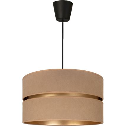 Brilagi - Suspension sur câble DUO-DUO 1xE27/60W/230V Ø 40 cm beige/doré