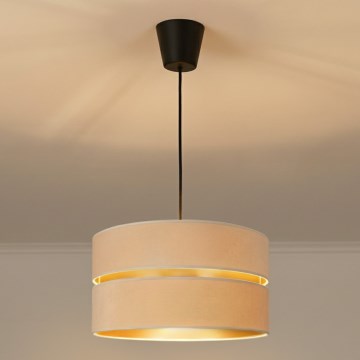 Brilagi - Suspension sur câble DUO-DUO 1xE27/60W/230V Ø 40 cm crème/doré