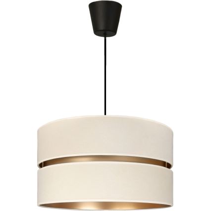 Brilagi - Suspension sur câble DUO-DUO 1xE27/60W/230V Ø 40 cm crème/doré