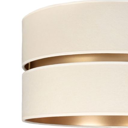 Brilagi - Suspension sur câble DUO-DUO 1xE27/60W/230V Ø 40 cm crème/doré