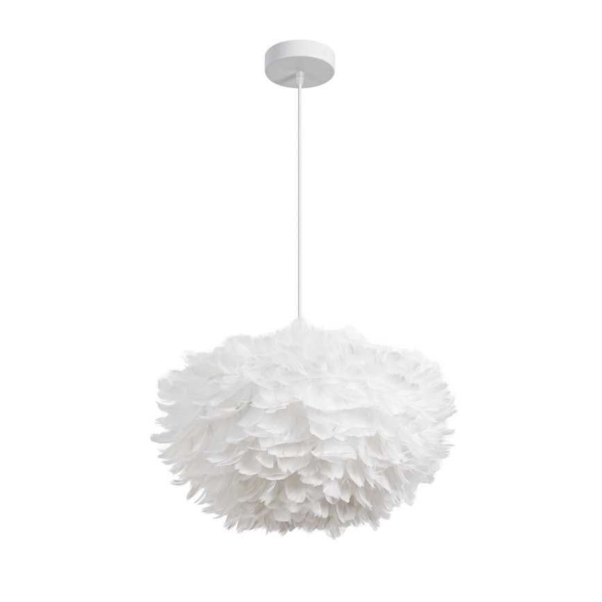 Brilagi - Suspension sur câble FEATHER 3xE27/40W/230V Ø 50 cm blanche