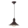 Brilagi - Suspension sur câble FORGE 1xE27/60W/230V diam. 22 cm marron