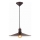 Brilagi - Suspension sur câble FORGE 1xE27/60W/230V Ø 36 cm cuivré/patiné