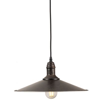 BRILAGI - Suspension sur câble FORGE 1xE27/60W/230V Ø 36 cm marron