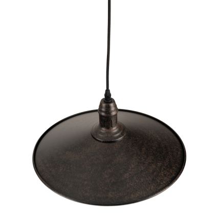 BRILAGI - Suspension sur câble FORGE 1xE27/60W/230V Ø 36 cm marron