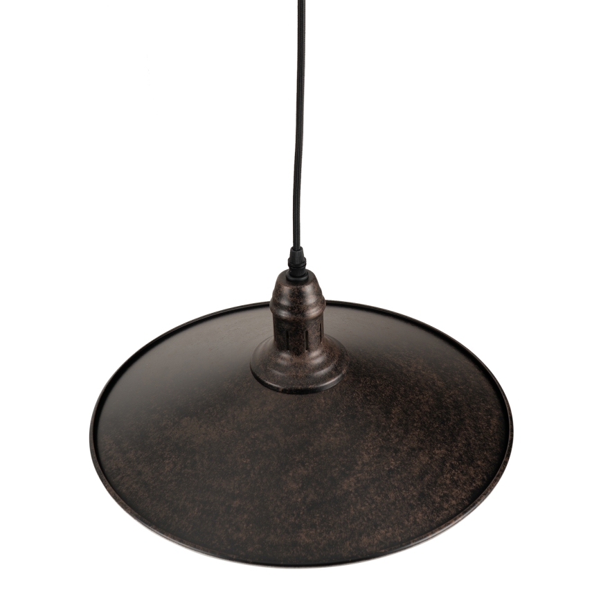 BRILAGI - Suspension sur câble FORGE 1xE27/60W/230V Ø 36 cm marron