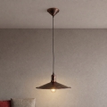 Brilagi - Suspension sur câble FORGE 1xE27/60W/230V Ø 36 cm patine/cuivre