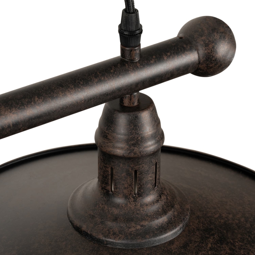 BRILAGI - Suspension sur câble FORGE 2xE27/60W/230V marron