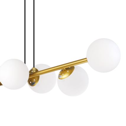 Brilagi - Suspension sur câble MALONY 6xE14/20W/230V dorée