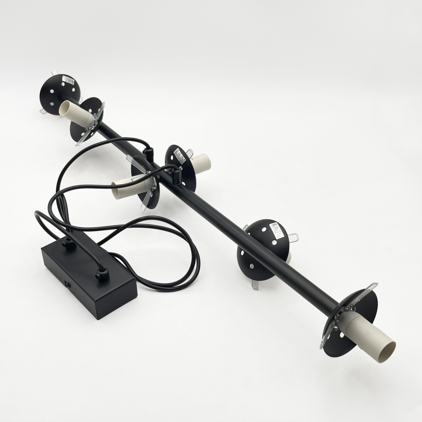 Brilagi - Suspension sur câble MALONY 6xE14/20W/230V noire
