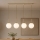 Brilagi - Suspension sur câble MILO 4xE27/60W/230V beige/doré