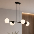 Brilagi - Suspension sur câble MILO 4xE27/60W/230V noire