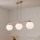 Brilagi - Suspension sur câble MILO ECRU 3xE27/60W/230V beige/doré