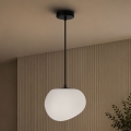 BRILAGI - Suspension sur câble PEBBLES 1xE27/40W/230V Ø 20 cm noire