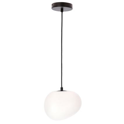 BRILAGI - Suspension sur câble PEBBLES 1xE27/40W/230V Ø 20 cm noire