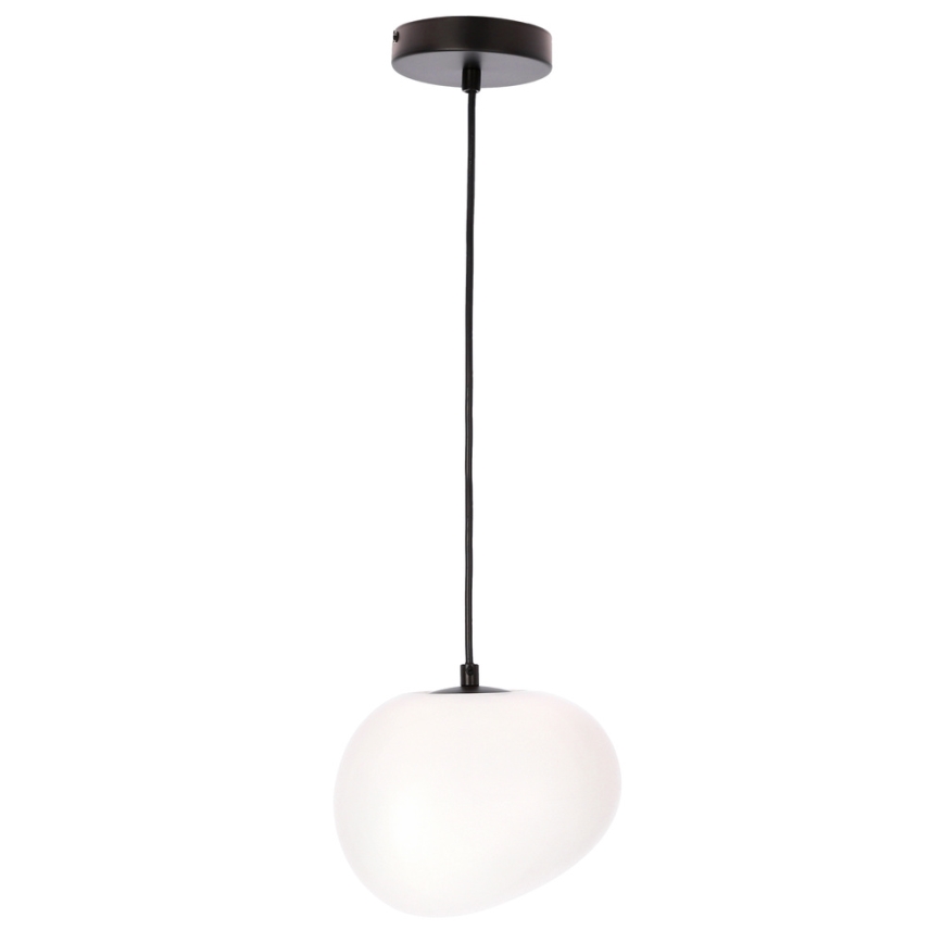 BRILAGI - Suspension sur câble PEBBLES 1xE27/40W/230V Ø 20 cm noire
