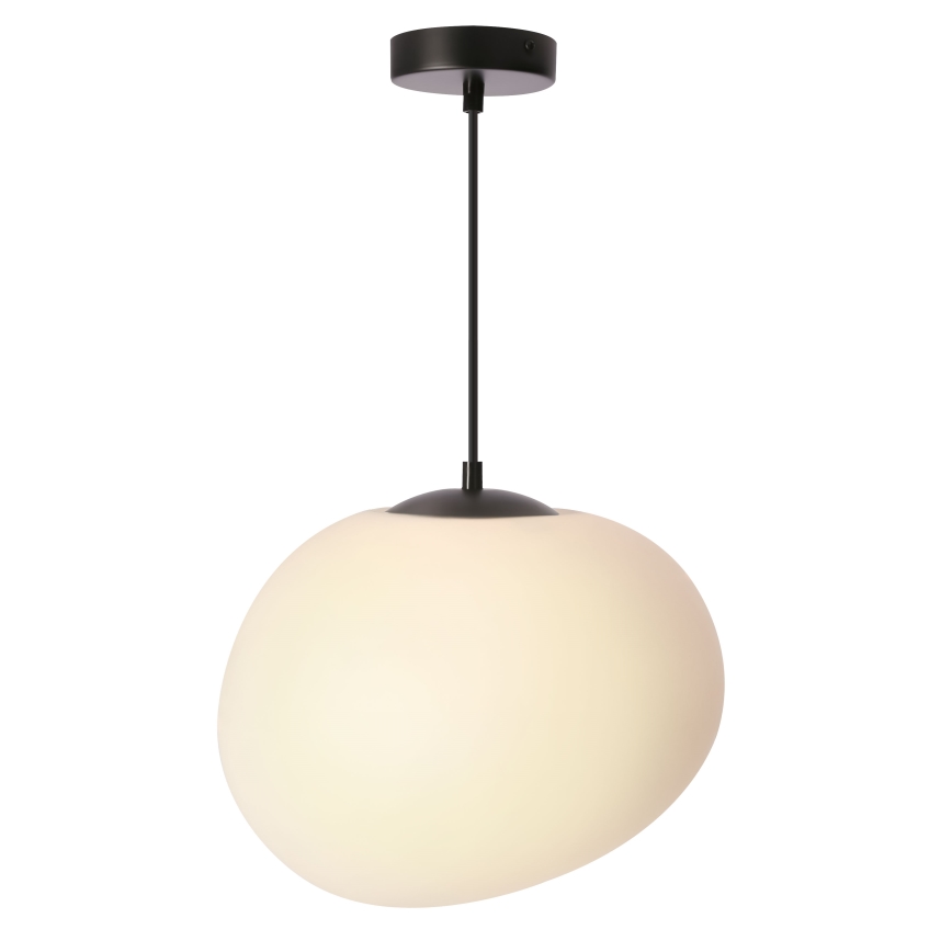 BRILAGI - Suspension sur câble PEBBLES 1xE27/40W/230V Ø 30 cm noire