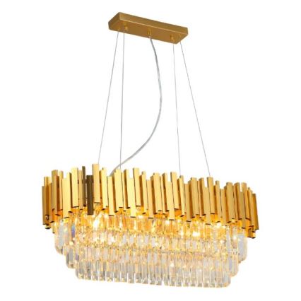 Brilagi - Suspension sur câble PLAZA 10xE14/40W/230V