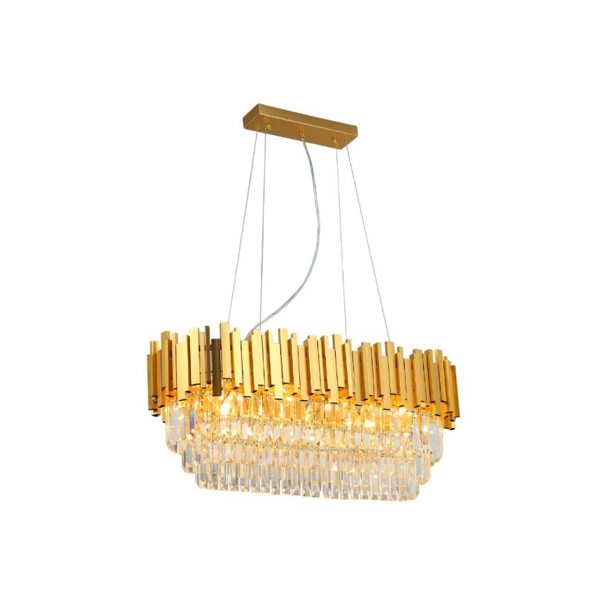 Brilagi - Suspension sur câble PLAZA 10xE14/40W/230V
