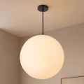 BRILAGI - Suspension sur câble POLOS 1xE27/40W/230V Ø 40 cm noir