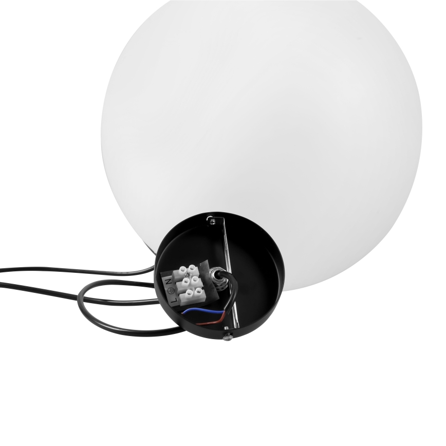 BRILAGI - Suspension sur câble POLOS 1xE27/40W/230V Ø 40 cm noir