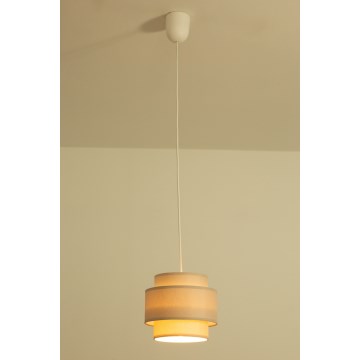 Brilagi - Suspension sur câble RESNA 1xE27/60W/230V Ø 20 cm beige