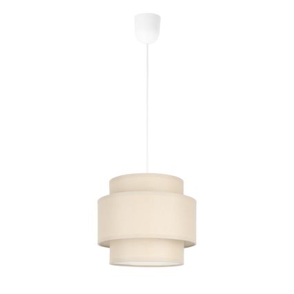 Brilagi - Suspension sur câble RESNA 1xE27/60W/230V Ø 20 cm beige