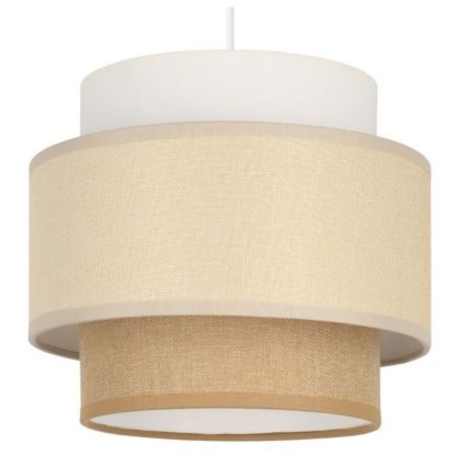 Brilagi - Suspension sur câble RESNA 1xE27/60W/230V Ø 20 cm crème/beige