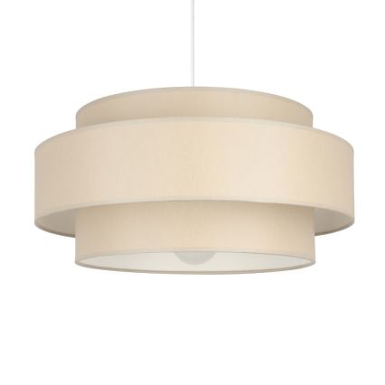 Brilagi - Suspension sur câble RESNA 1xE27/60W/230V Ø 40 cm beige