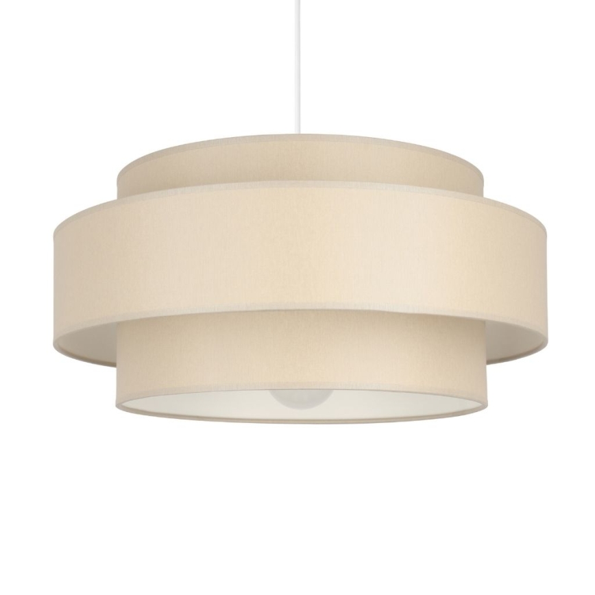 Brilagi - Suspension sur câble RESNA 1xE27/60W/230V Ø 40 cm beige